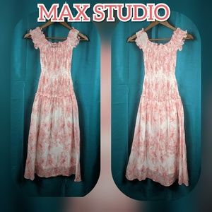 🦊🦊 NWOT MAX STUDIO XS BOHEMIAN DRESS 🦊🦊